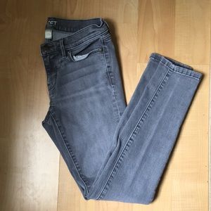 Loft skinny grey jeans